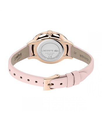 Lacoste - Montre Femme Cannes Cuir Rose plus qu'un jeu 