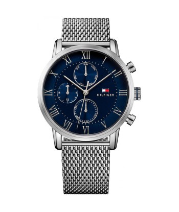 Tommy Hilfiger - Montre Homme Kane Acier Cadran Bleu Les êtres humains sont 