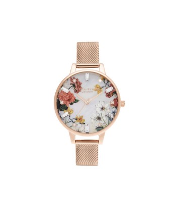 Olivia Burton - Montre Sparkle Florals Rose Gold Venez acheter