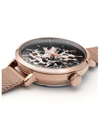 Pierre Lannier - Montre Automatique Rose Gold Cadran Squelette l'achat 