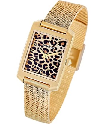 Zadig & Voltaire- Montre Femme Timeline "Leopard" "Maille Milanaise" de la marque