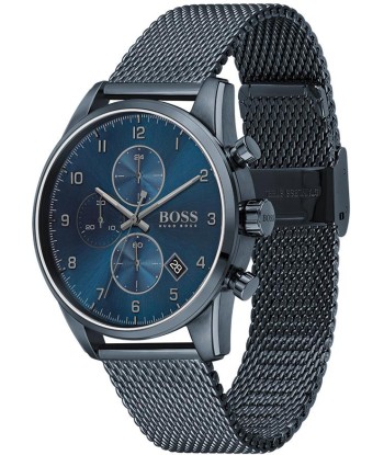 Boss - Montre Homme Skymaster Bleue ou a consommer sur place