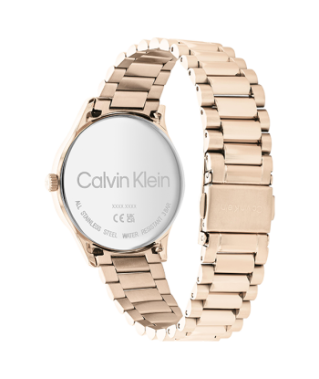 Calvin Klein - Montre Iconic Bracelet Champagne pas cher 