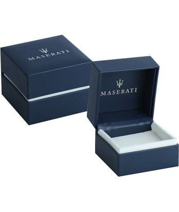 Maserati - Bracelet Acier & PDV Noir les ligaments