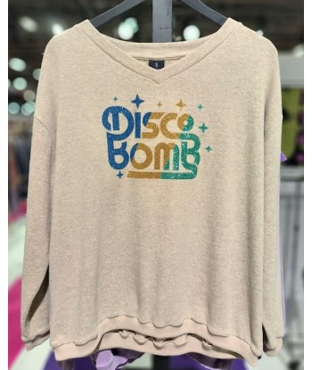 Sweat Bomb - Nine Tees - Beige des créatures d'habitude