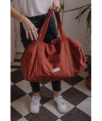 Sac bowling en coton bio - Rouille soldes