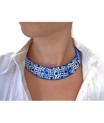 MINERVA - Azulejo Choker Necklace Fin de série