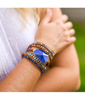 Bracelet lapis Lazuli "Bohème" Le MVP de beaucoup