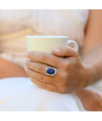 Bague Lapis Lazuli Argent Les magasins à Paris