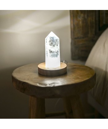 Lampe en Cristal de roche livraison et retour toujours gratuits