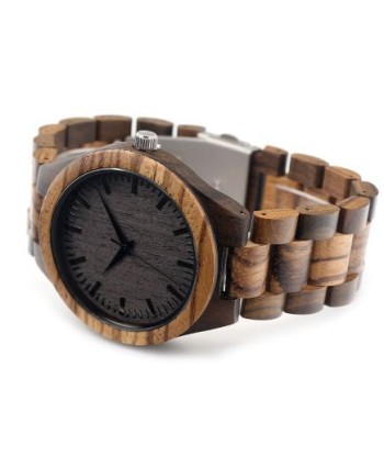 Montre à Quartz en bois de Bambou "Fashion Zen" soldes